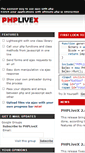 Mobile Screenshot of phplivex.com